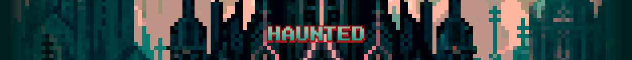 Haunted event artwork